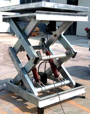 不锈钢剪叉升降平台